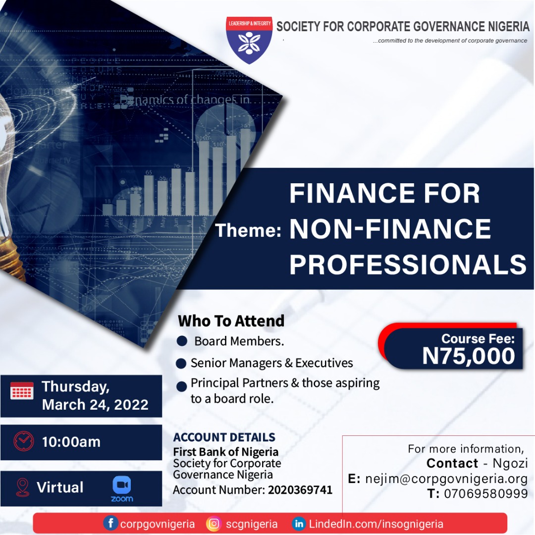 Finance For Non-Finance Professionals