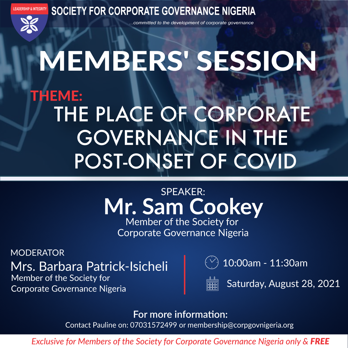 The Place of Corporate Governance in the Post-Onset COVID