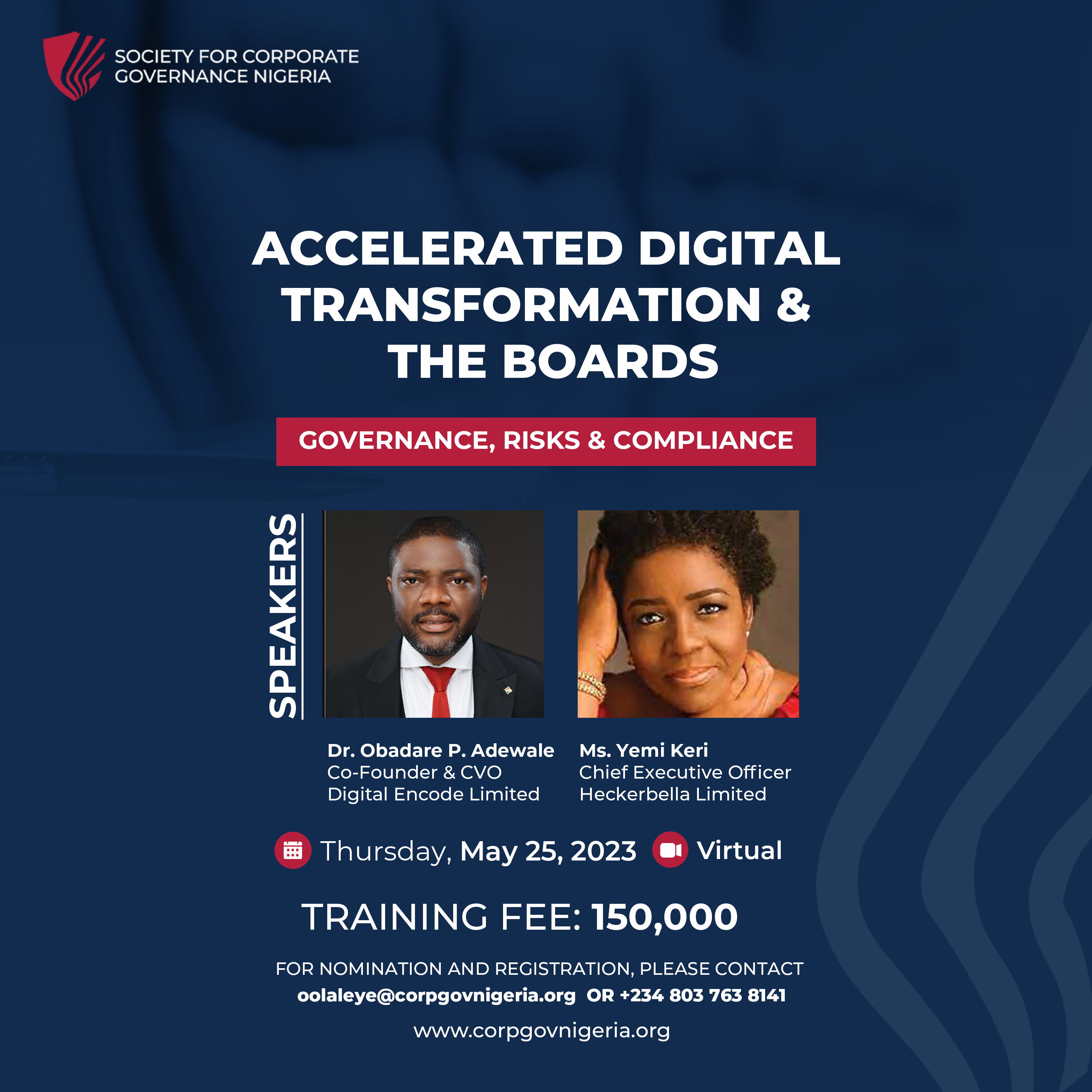 ACCELERATED DIGITAL TRANSFORMATION AND THE BOARD: GOVERNANCE, RISKS, AND COMPLIANCE