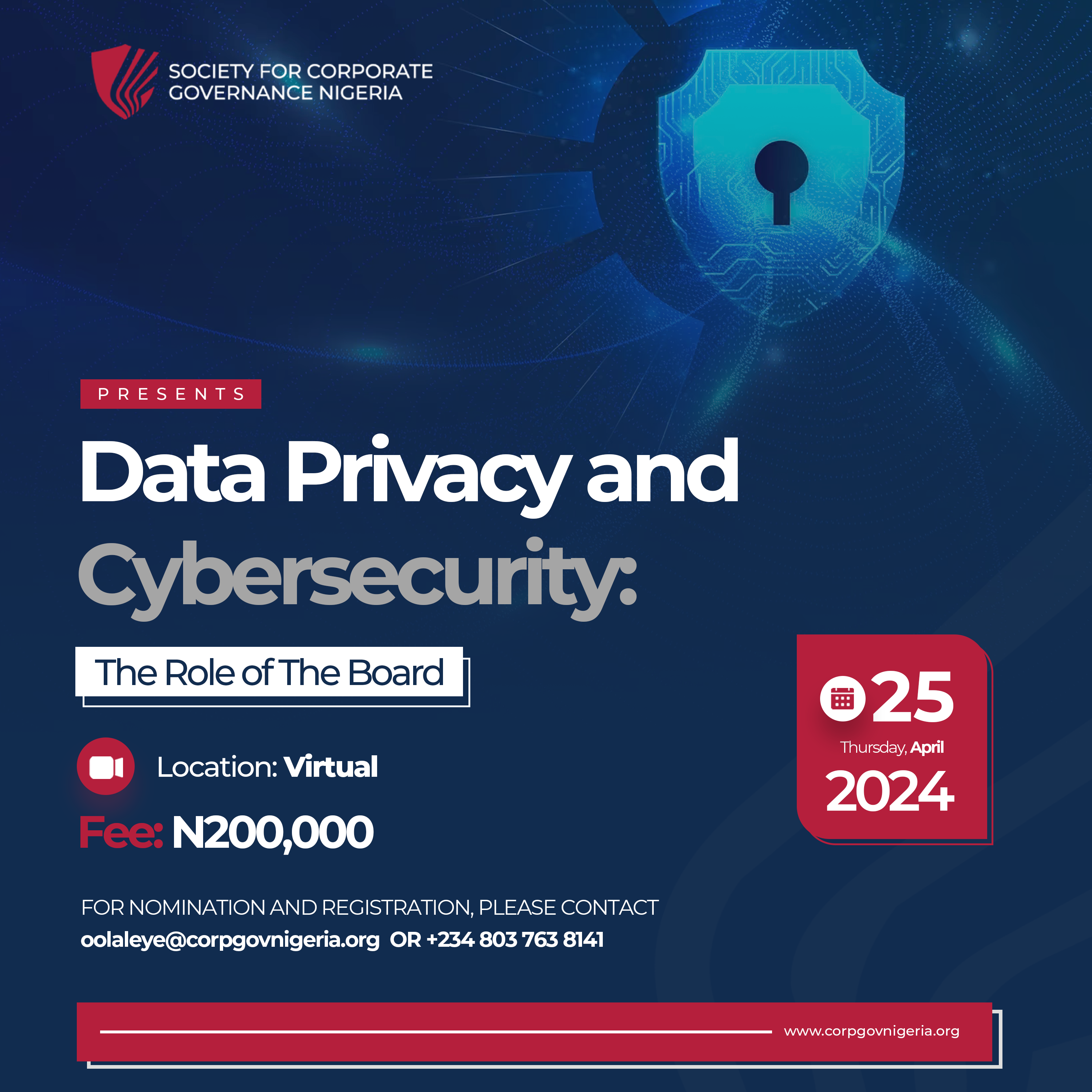 Data Privacy and Cybersecurity: The Role of the Board
