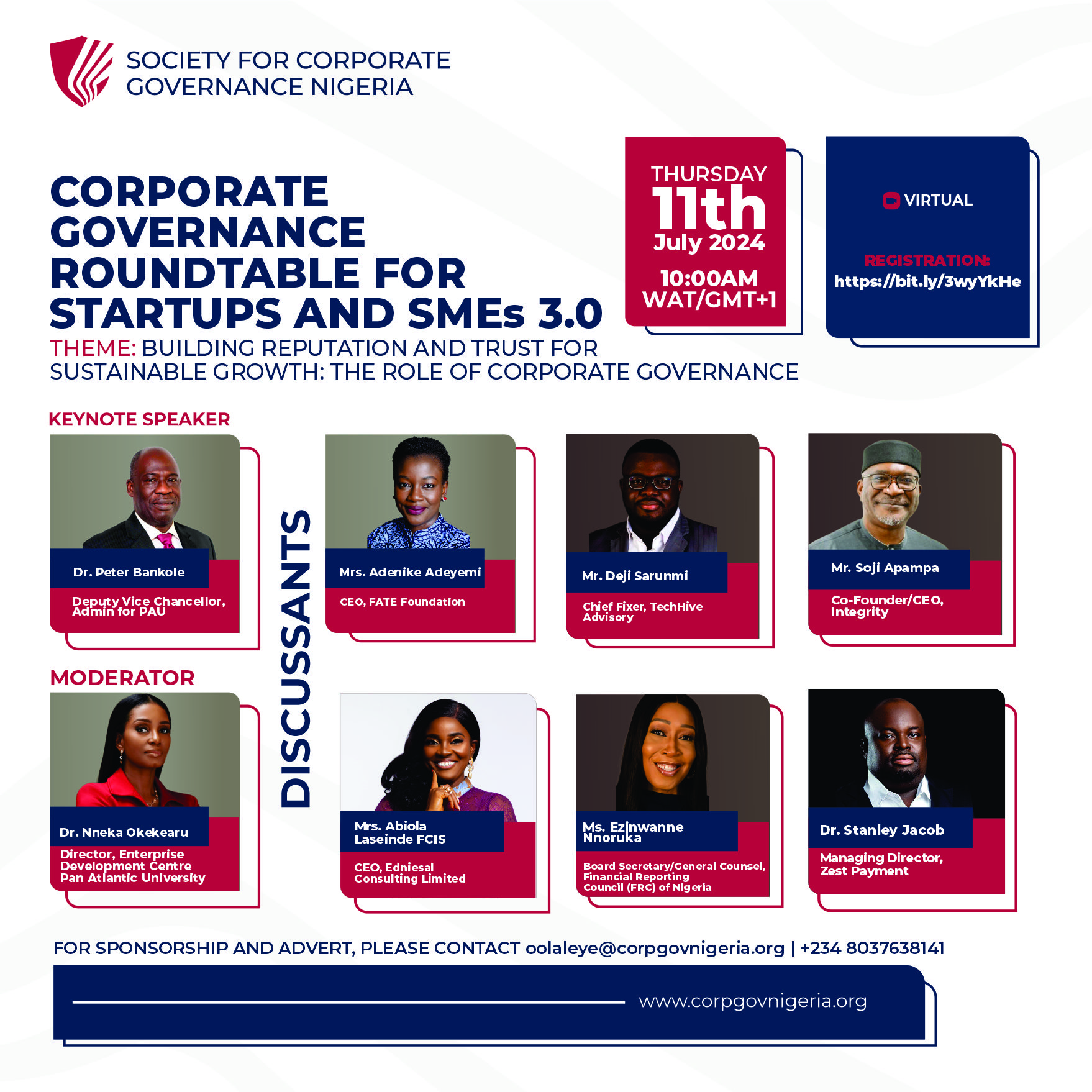 Corporate Governance Roundtable for Startups/SMEs 3.0
