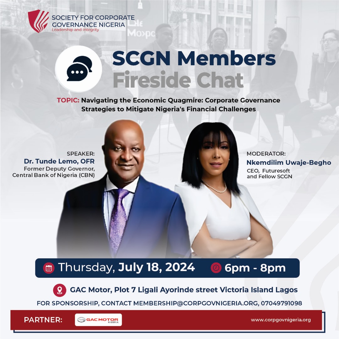 Society for Corporate Governance Nigeria Member’s Fireside Chat