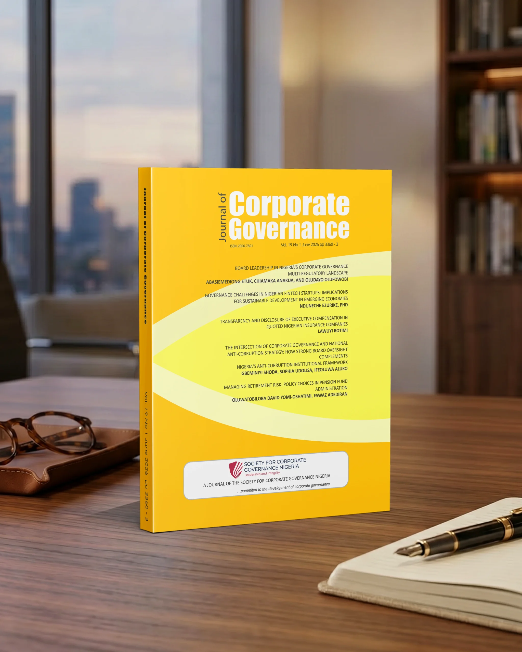 Journal of Corporate Governance (Volume 19, June 2026 – 29th Edition)