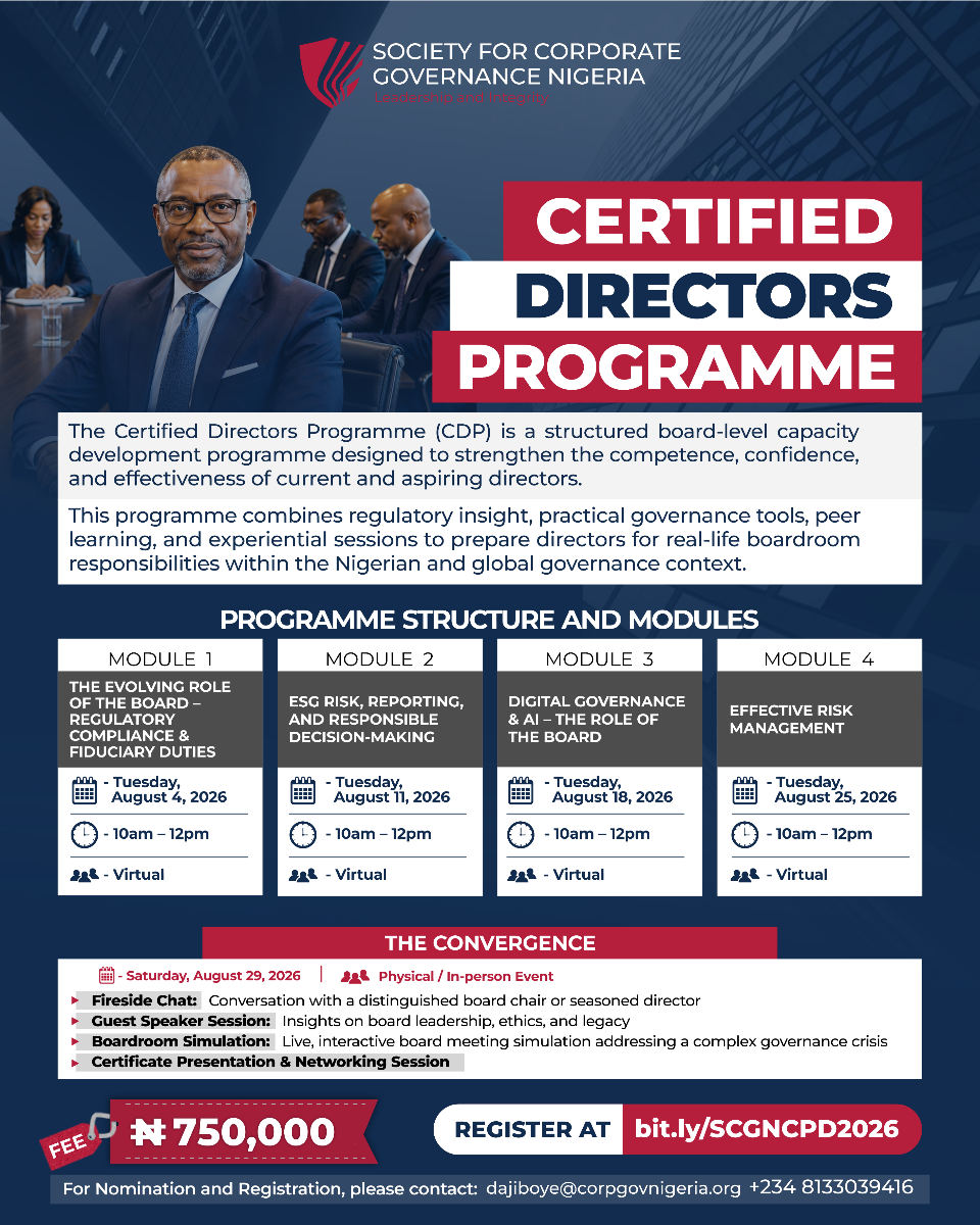 Certified Directors Programme